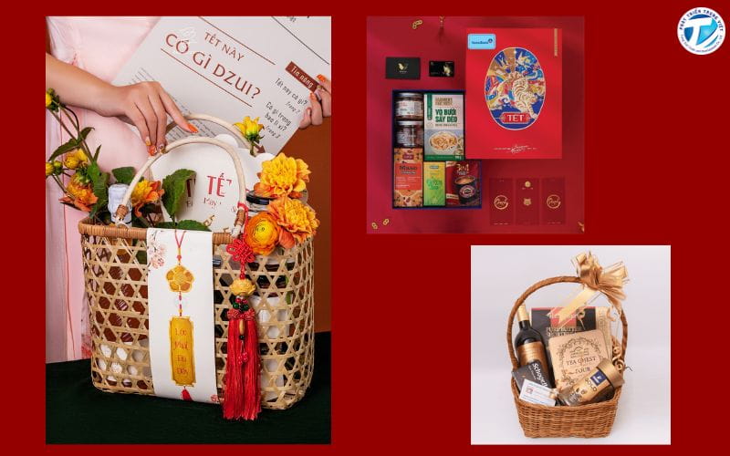 Xu hướng giỏ quà Tết hot hiện nay